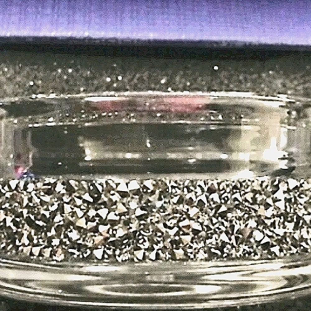 Swarovski Crystal And Glass Tea Light / Candle Holder / Votive Holder in Box - Picture 10 of 11